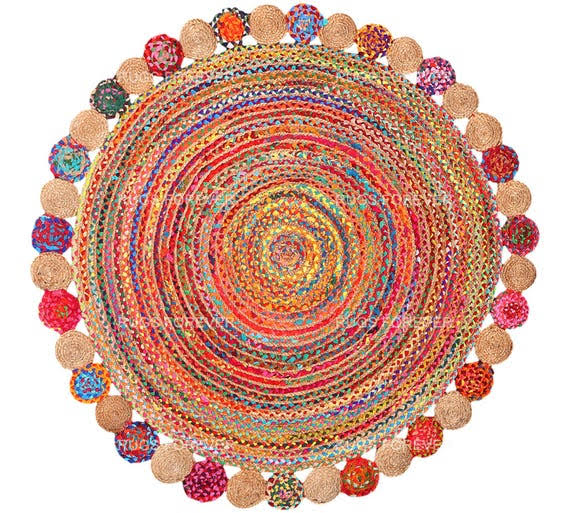 Braided Jute Rug