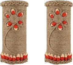 Jute Flower Vase